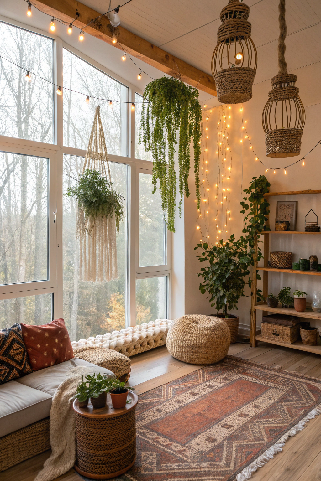 Boho Vibes with Hanging Plant Ideas