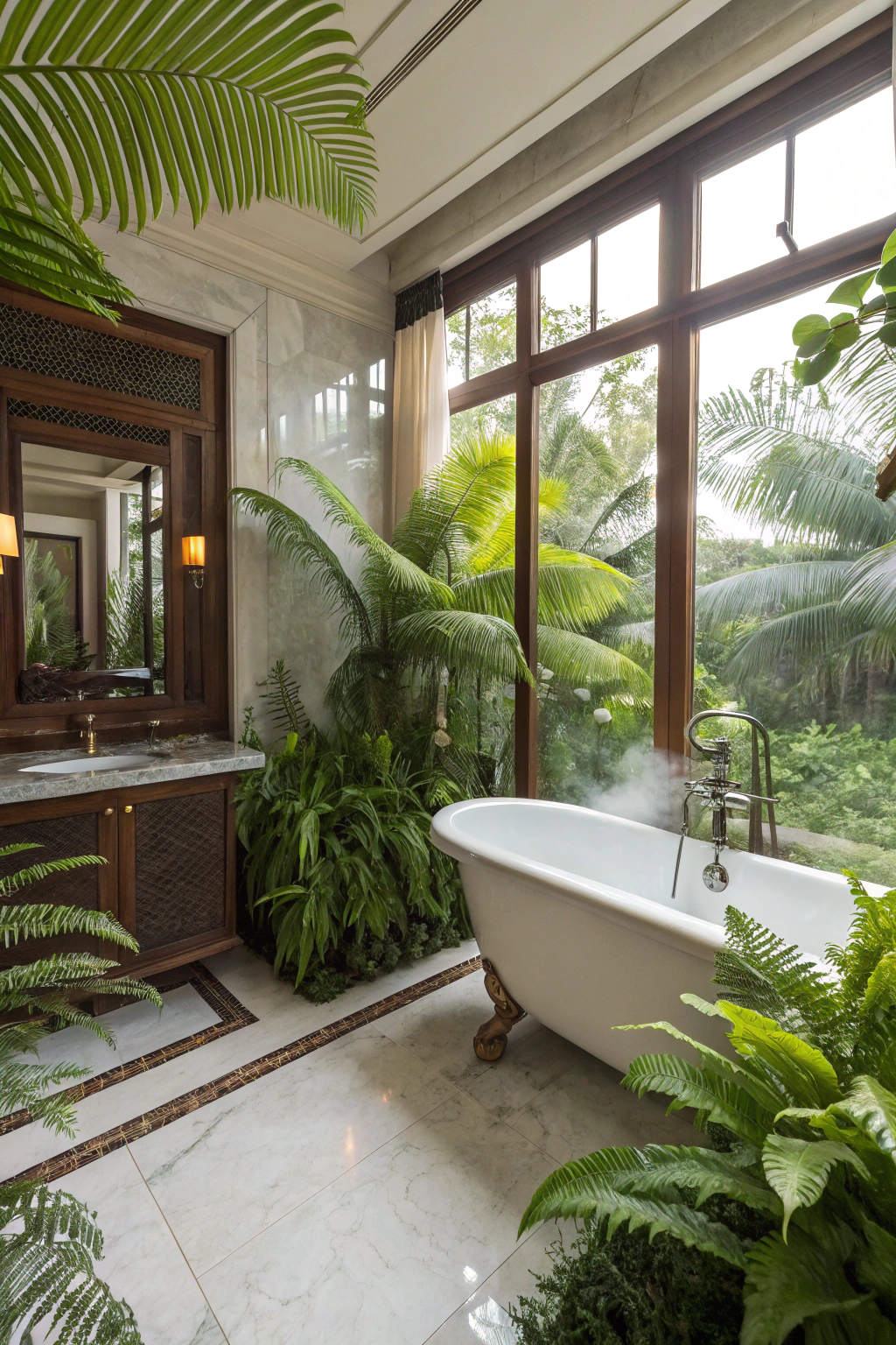 Lush Greenery for a Tropical Oasis